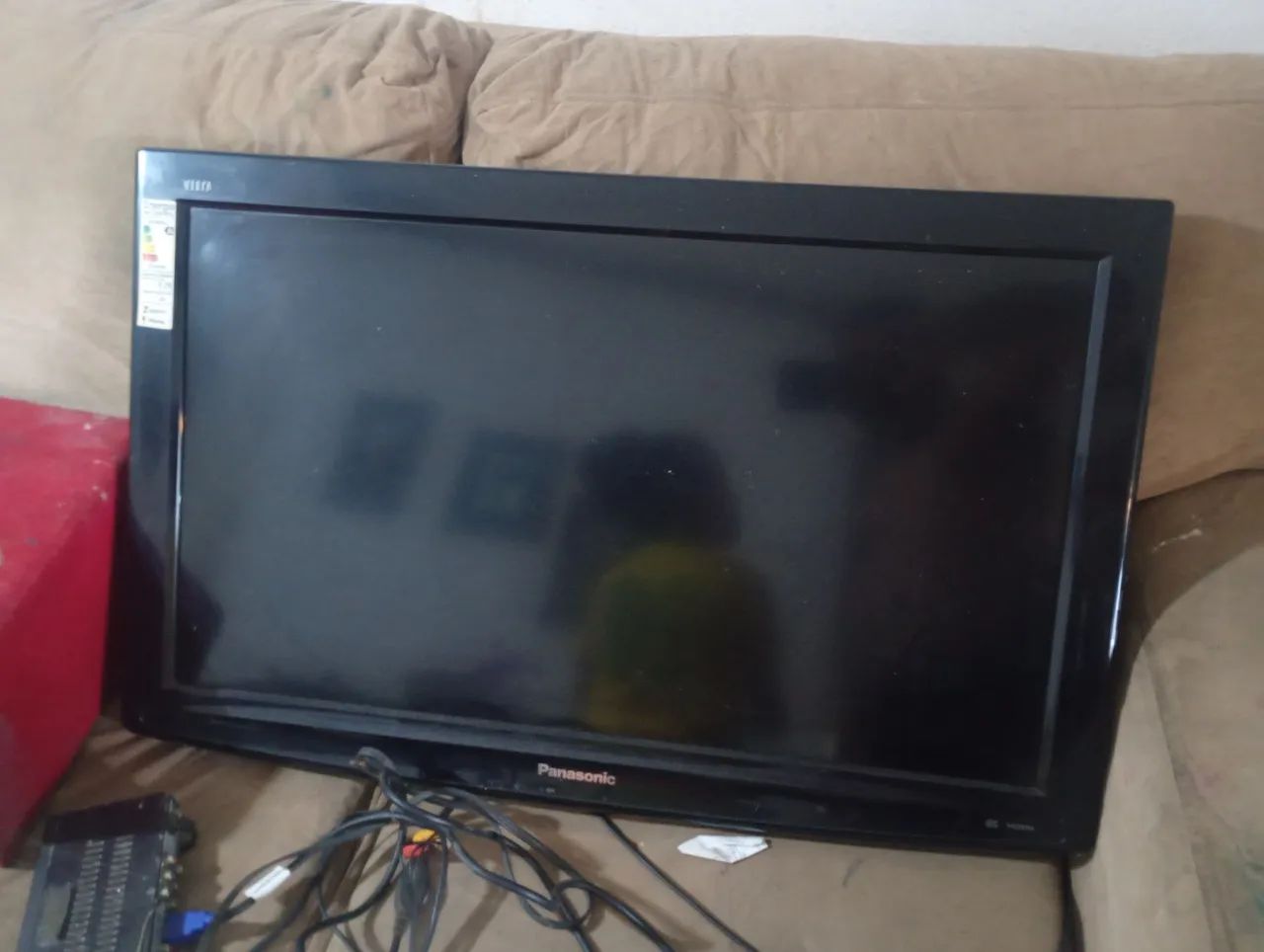 PANASONIC VIERA 32" + CONVERSOR + PAINEL E SUPORTE - FUNCIONANDO