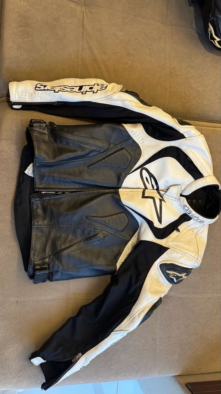 Jaqueta couro Alpinestars 