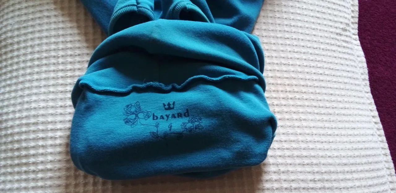 Blusa regata de algodão azul turquesa  - Foto 3