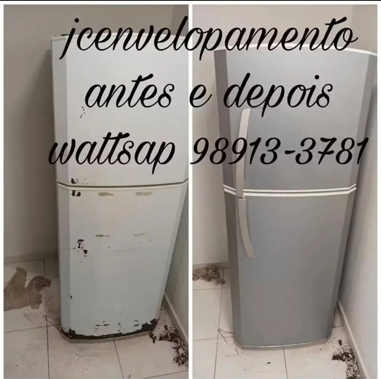 Envelopamento de geladeira e fogão  - Foto 2