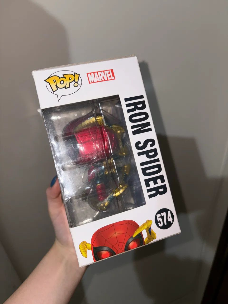 funko pop homem aranha iron spider  - Foto 4