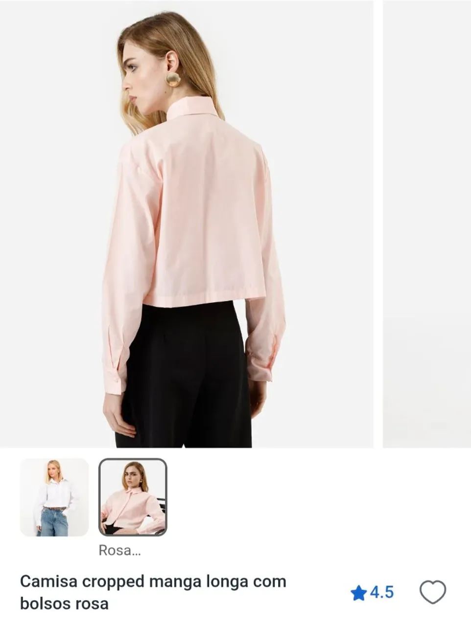 Camisa Rosa - Foto 2