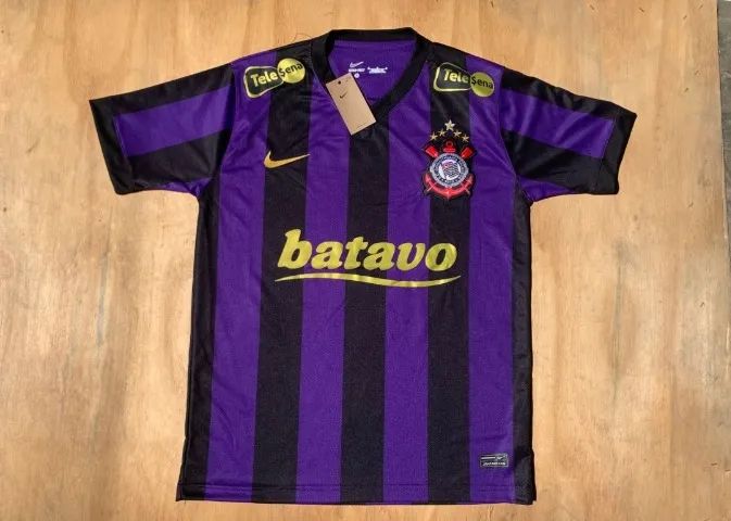 Camisa Time Corinthians Batavo Roxa