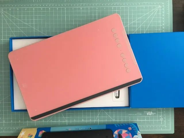 Mesa Digitalizadora XP-Pen Deco 01 V3 rosa - Praticamente nova - Foto 2