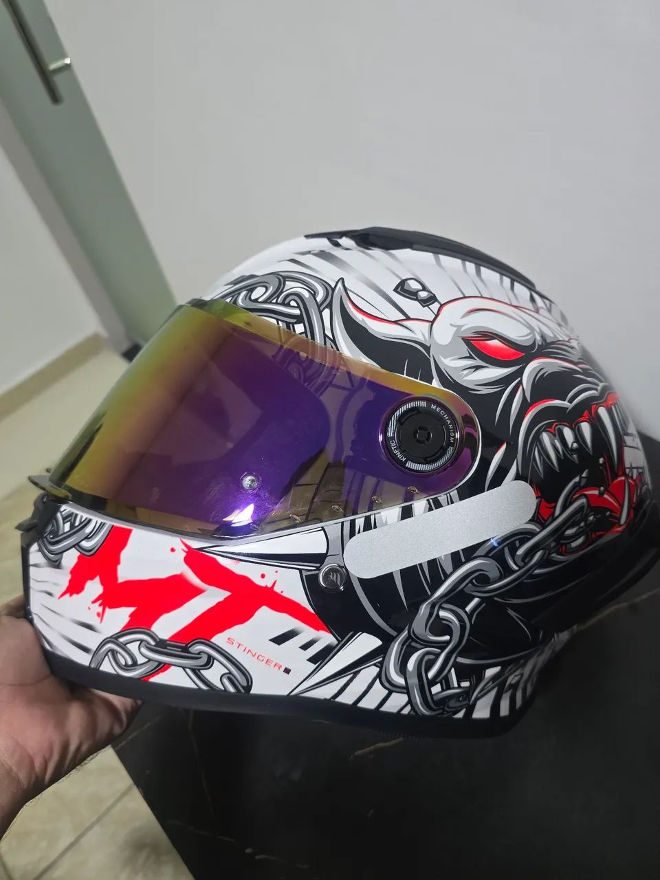 Vendo capacete MT stringe 2 novo