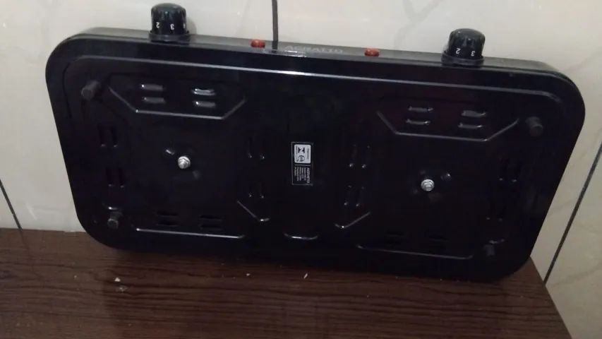 Fogão elétrico 2 bocas com 2500W potência 110V  - Foto 4