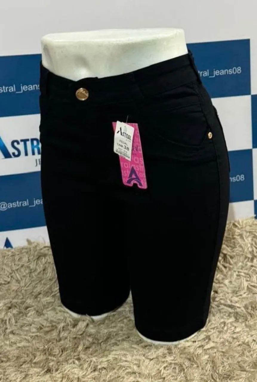 Bermuda jeans feminina - Foto 5