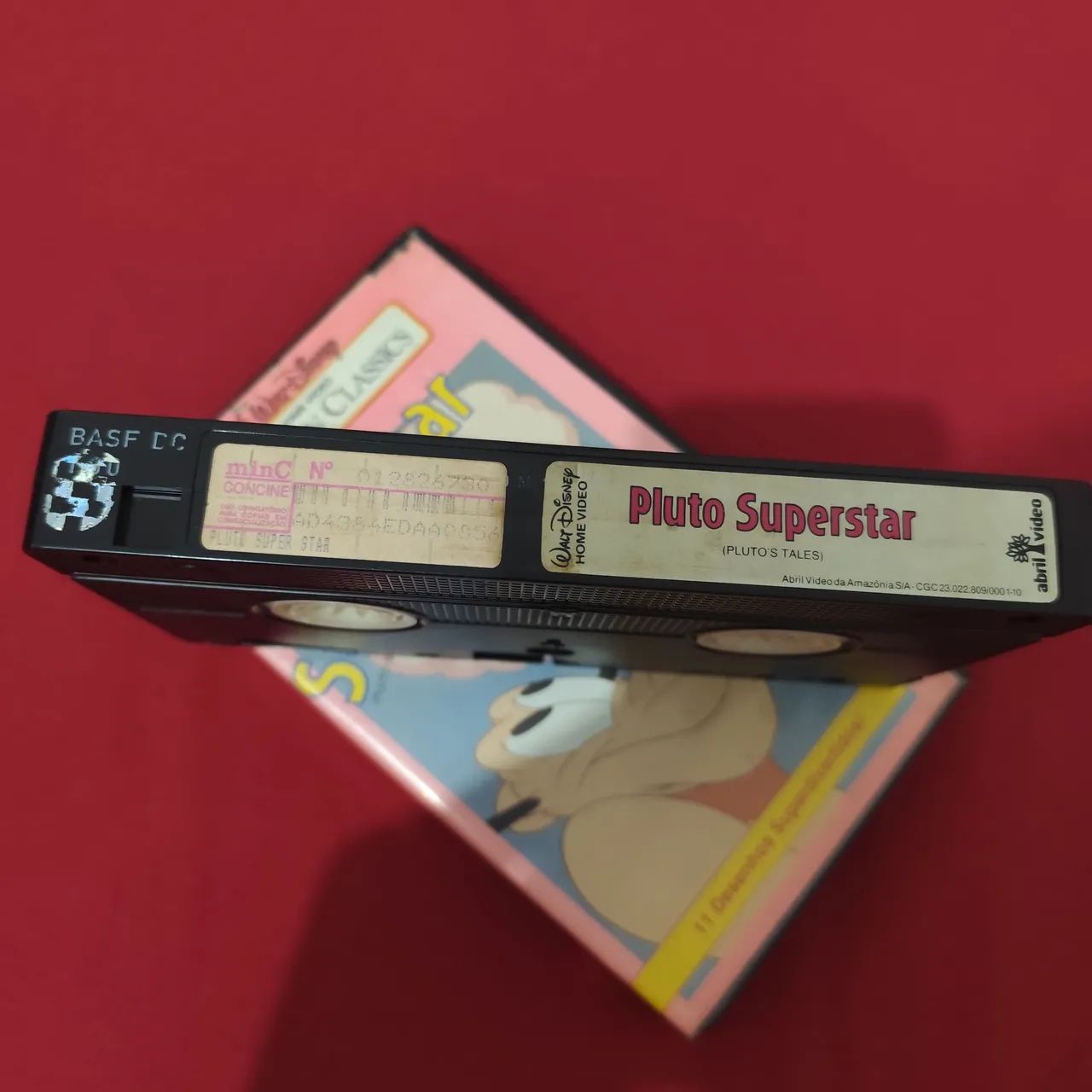 VHS Pluto Superstar - Walt Disney Home Vídeo - Cartoon Classics - Foto 5