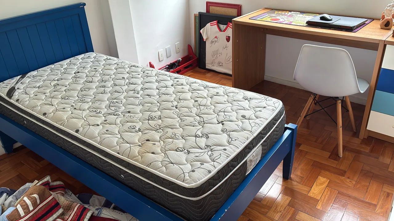 Colchão ortobom de solteiro. Top de linha - Foto 2
