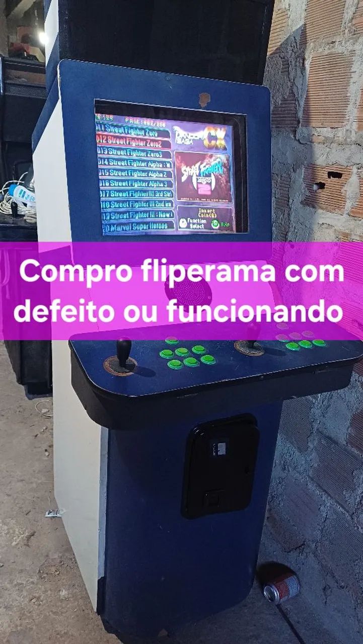 Fliperama compra venda e manutenção 