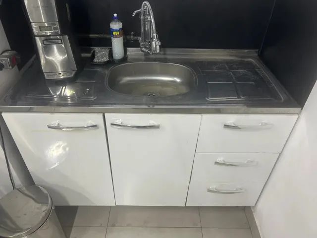 Pia com bancada para cozinha