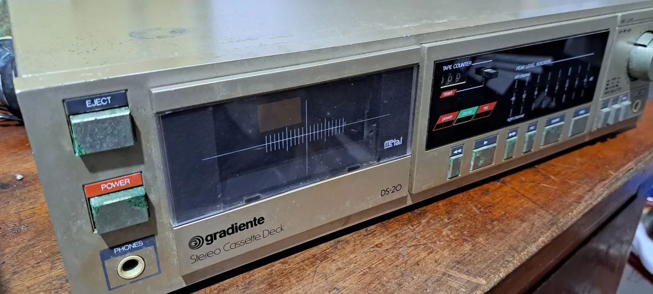 Gradiente DS-20 Stereo Cassette Deck - Foto 4