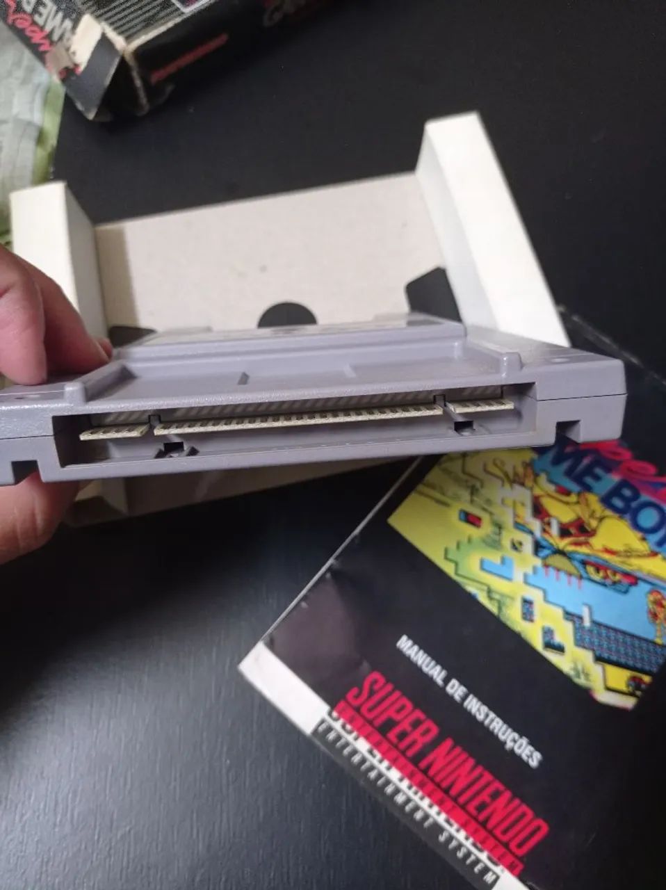 Super game boy super Nintendo na caixa com manual  - Foto 5