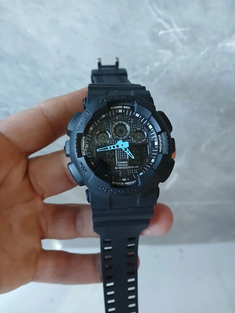 Relógio G-Shock GA-100 A prova d'água  - Foto 4