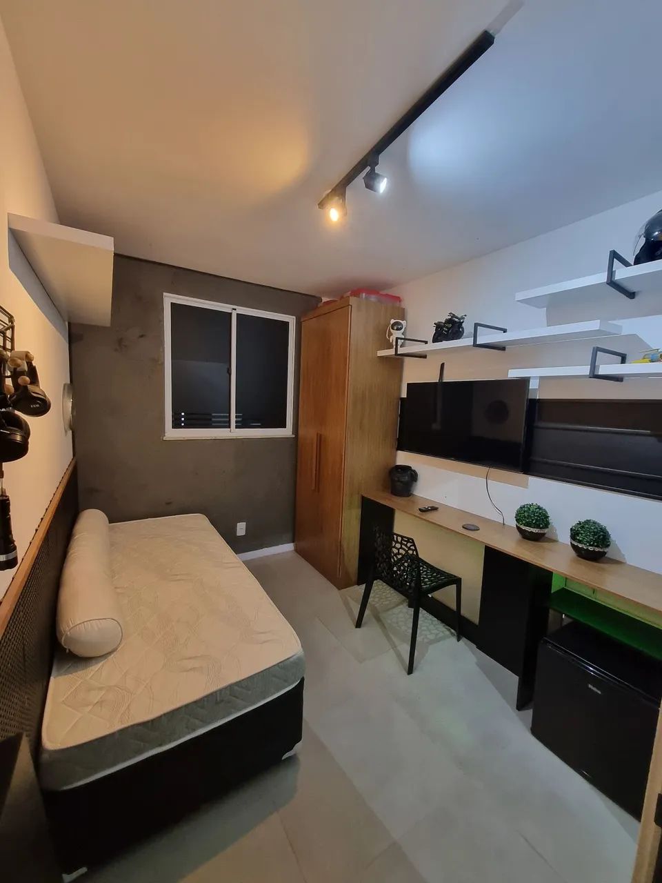 Quarto mobiliado e decorado  - Foto 4
