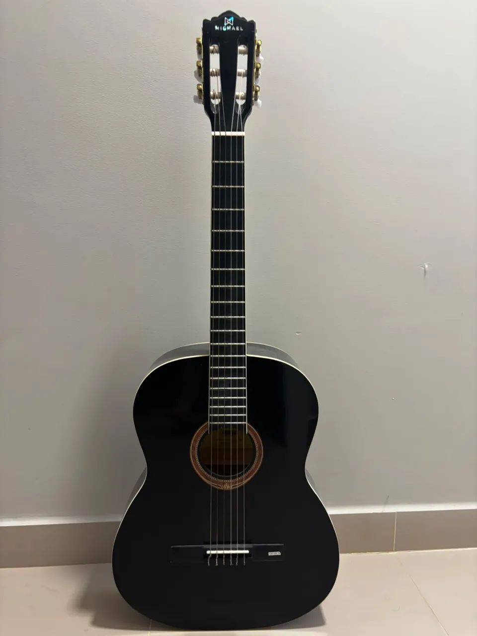 Violão Michael VM15NY ? Nylon, Preto - Foto 2
