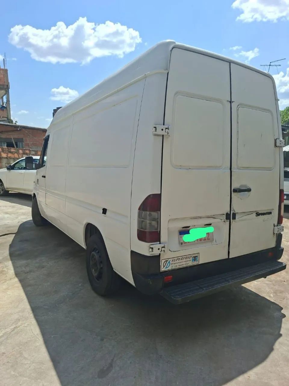 Mercedes-Benz Sprinter 311 Furgão Longo Teto Alto Dies 2009