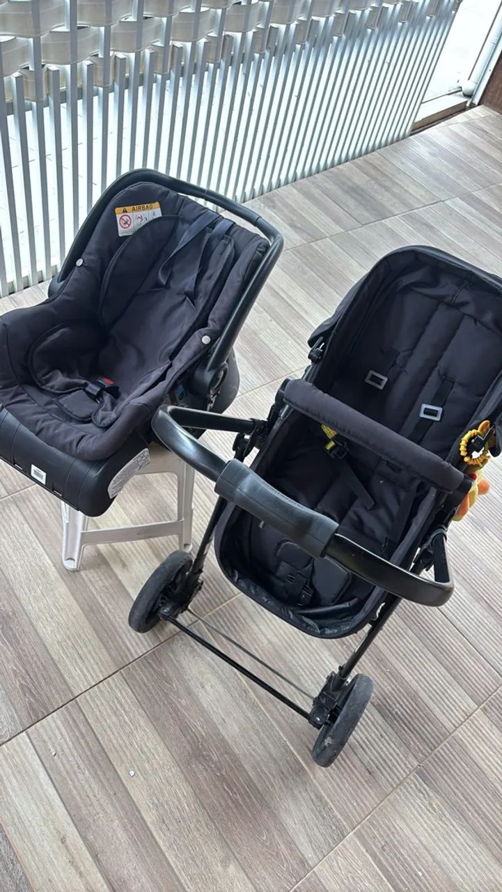 Vendo carrinho de bebê  - Foto 3