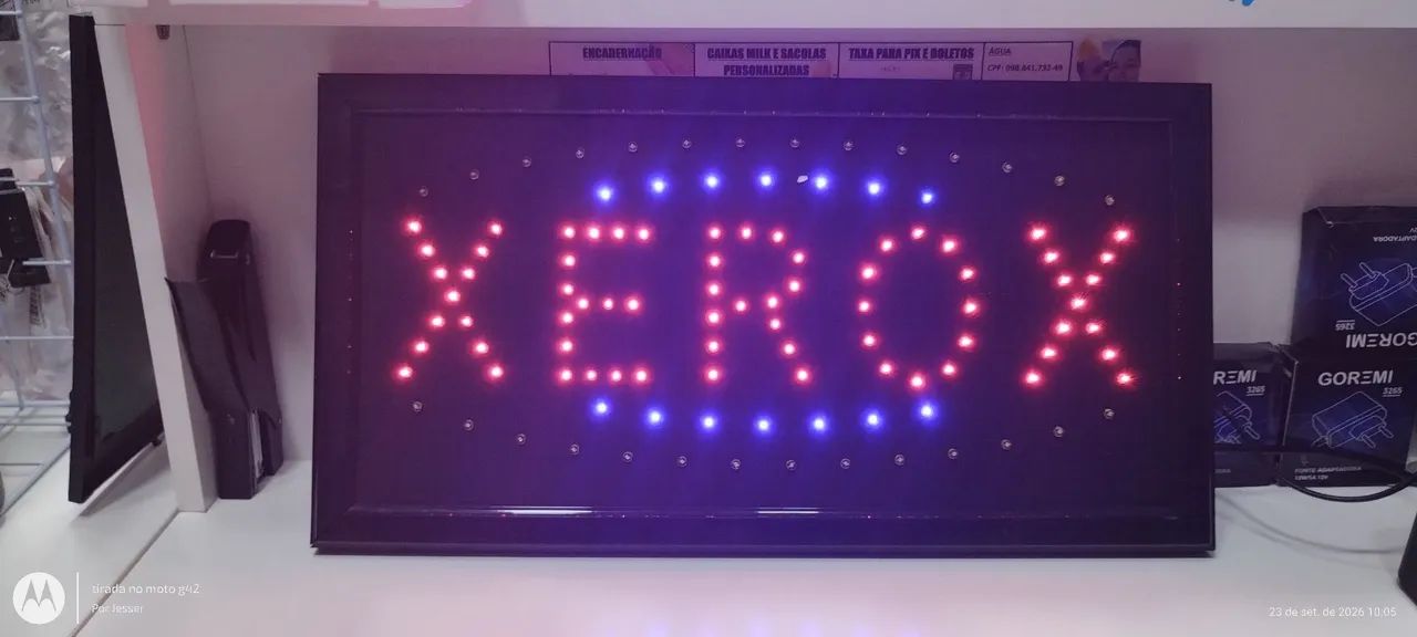 Letreiro de xerox  - Foto 4