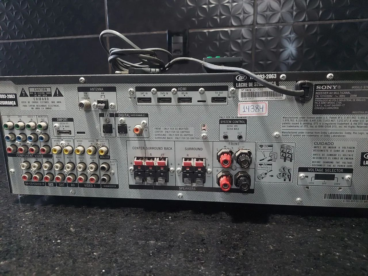 Receiver sony 7.2 3D  - Foto 2