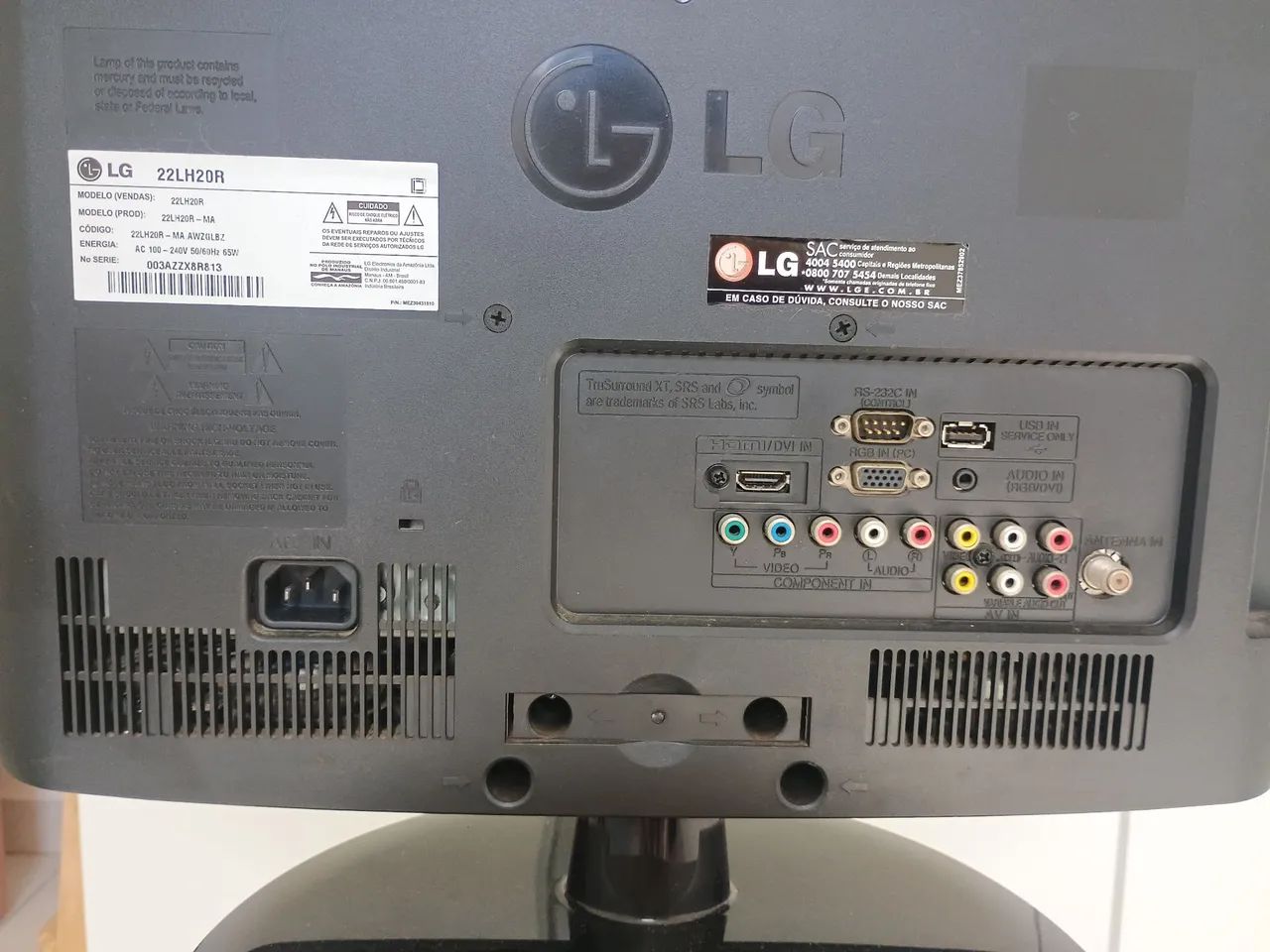 TV LG LCD 22 POLEGADAS  - Foto 5