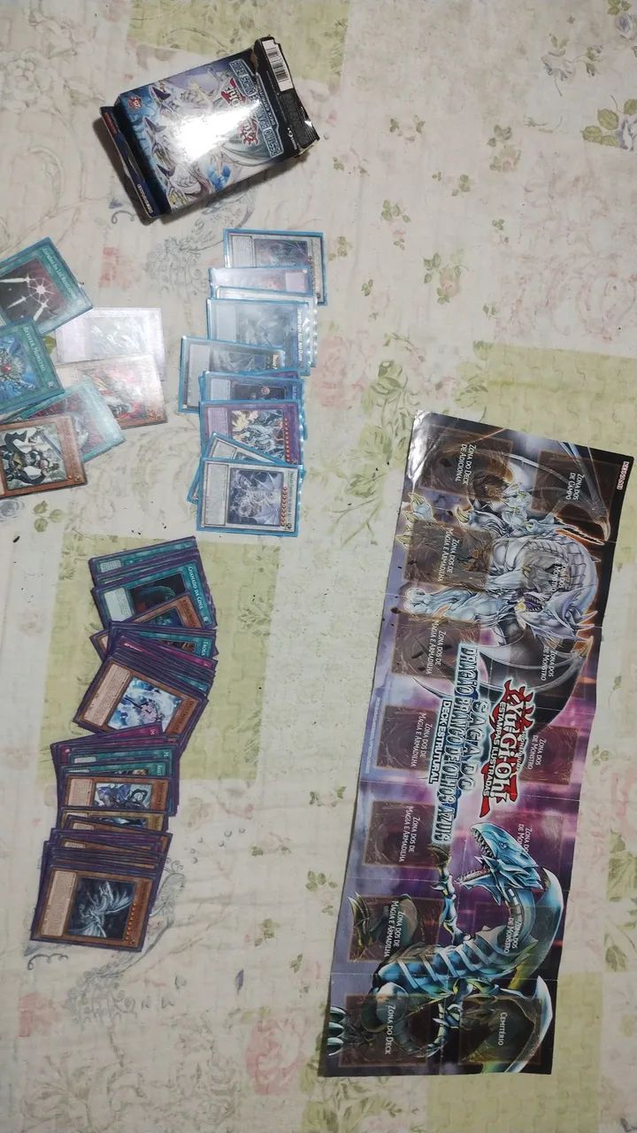 Deck Completo Dragão Branco de Olhos Azuis Yugioh