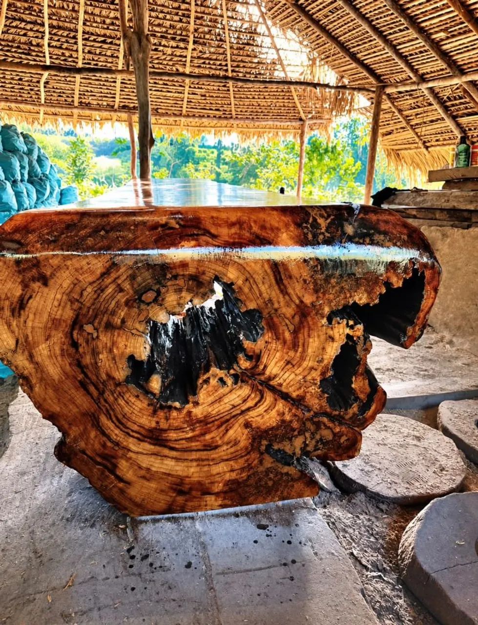 Mesa Rustica cascata 4M  R$6mil - Foto 5