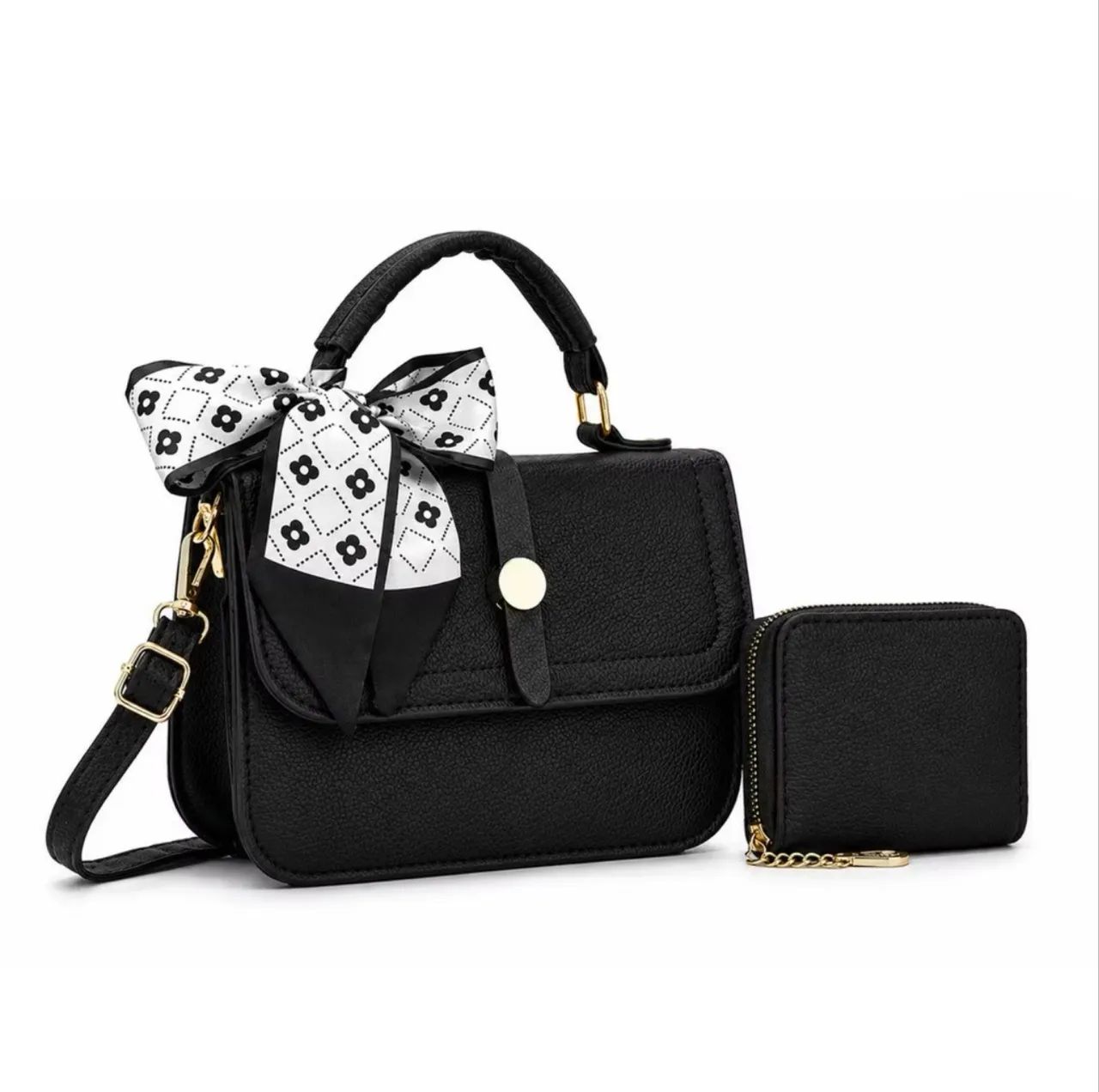 Bolsa Preta luxo - Foto 2