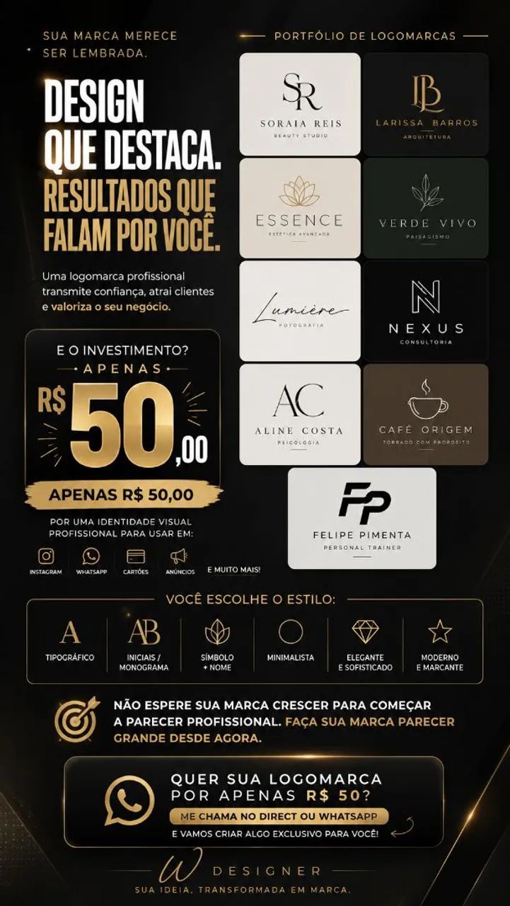 LOGOMARCA MINIMALISTA