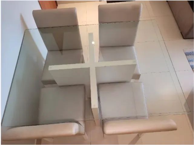 Mesa com 4 cadeiras - Foto 3