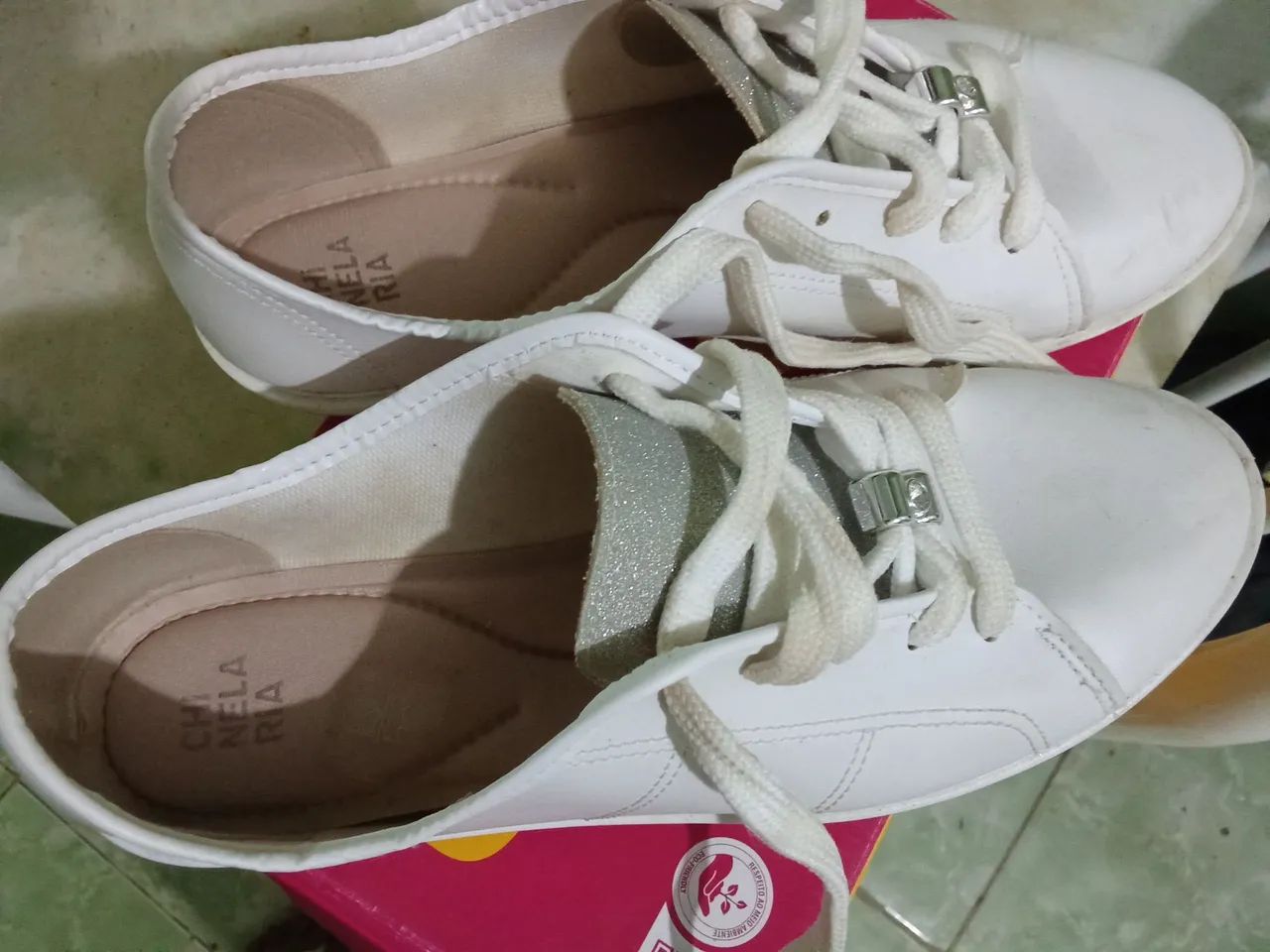 Desapego tênis branco feminino 38 39