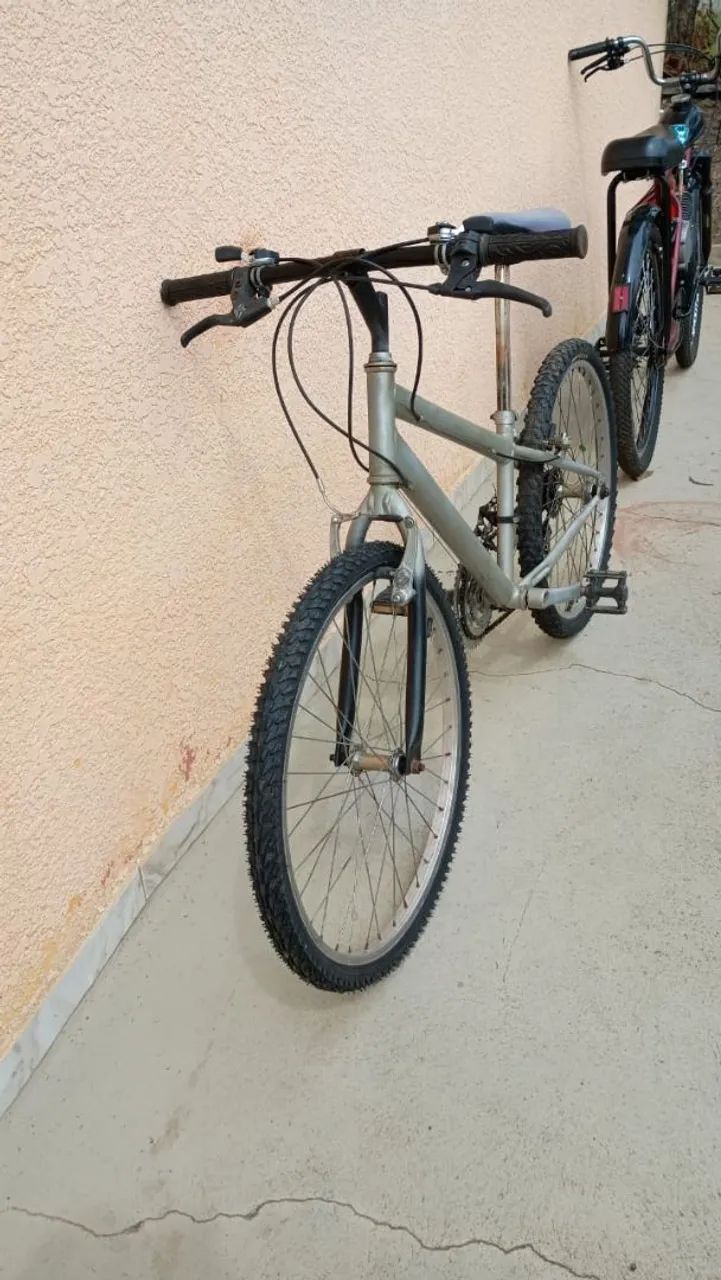 Bike aro 24 com marcha  - Foto 4