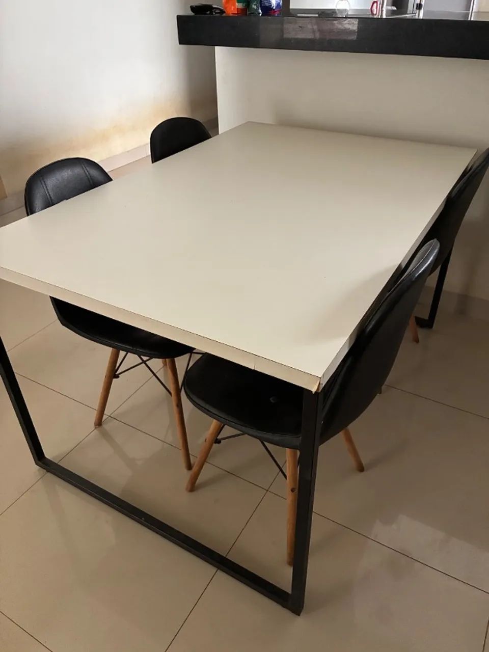 Mesa de Jantar Industrial Retangular  - Foto 3