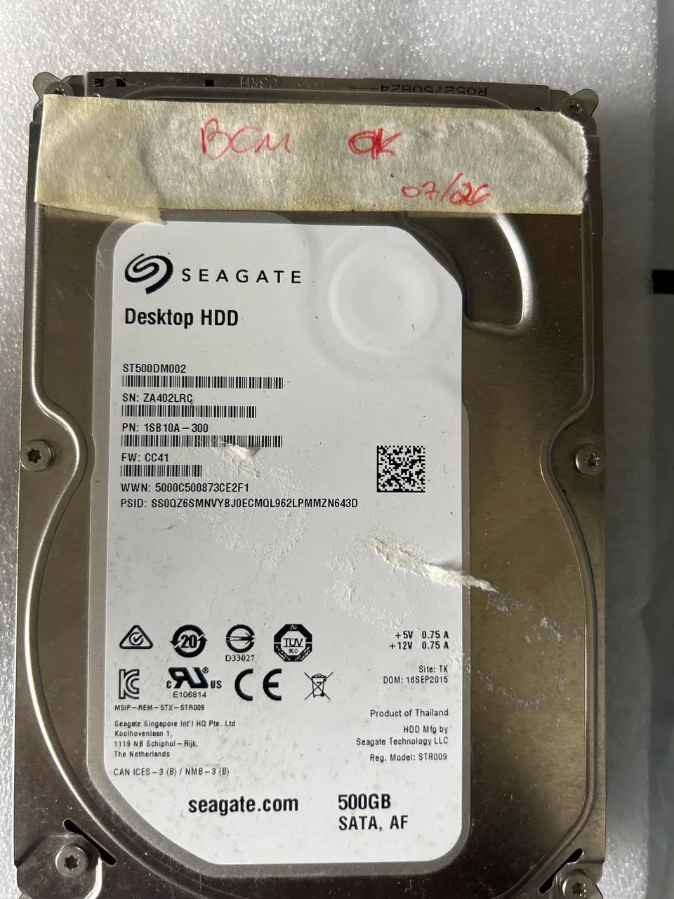 HD 500gb