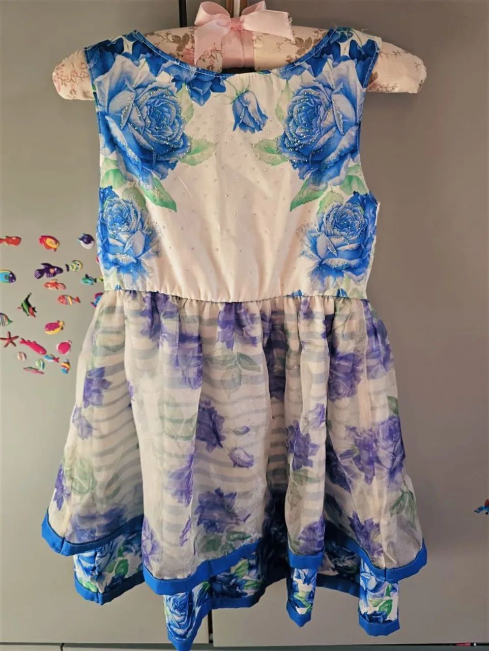 Vestido infantil tam.4