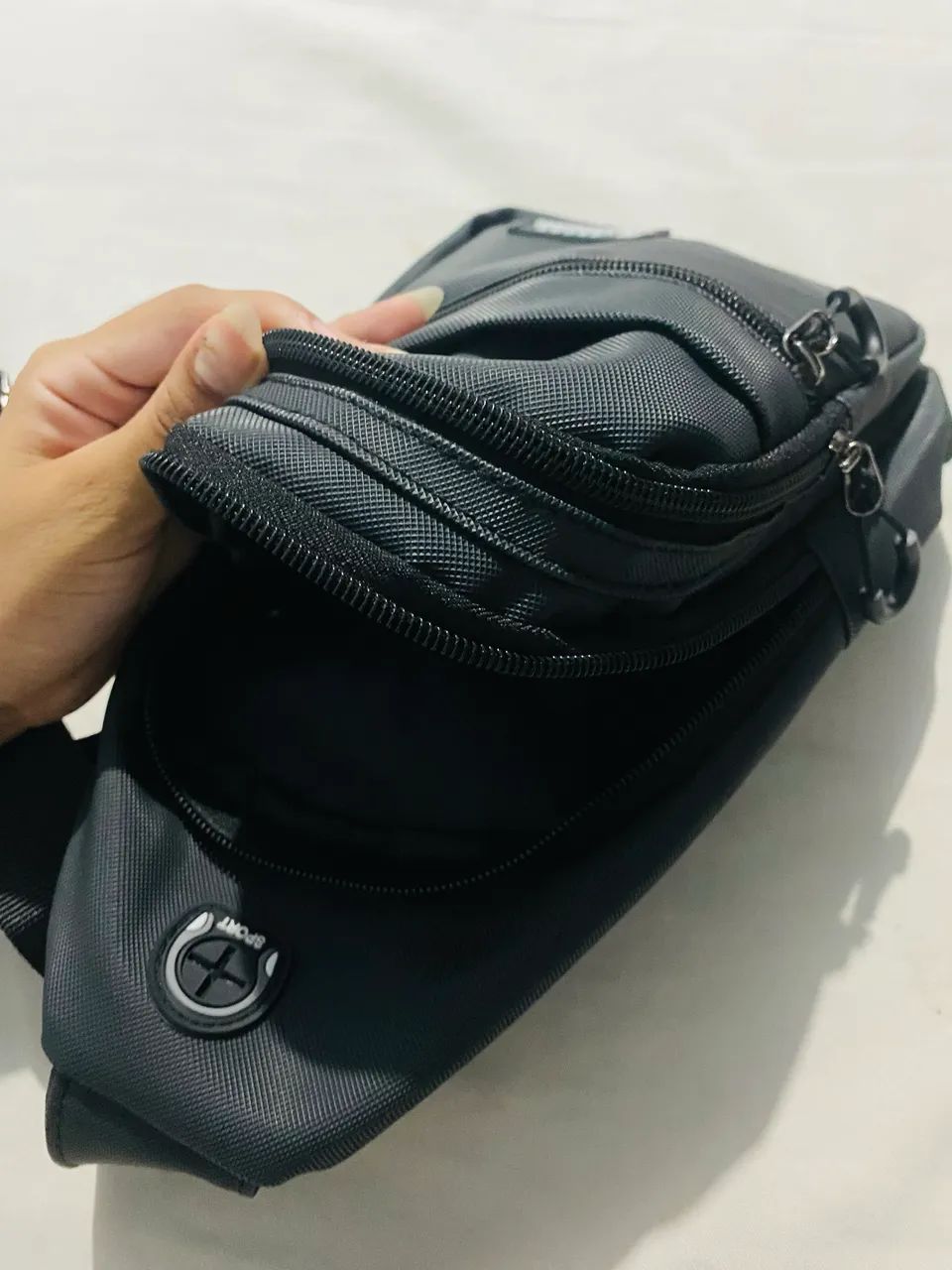 Bolsa peitoral preta - Foto 4