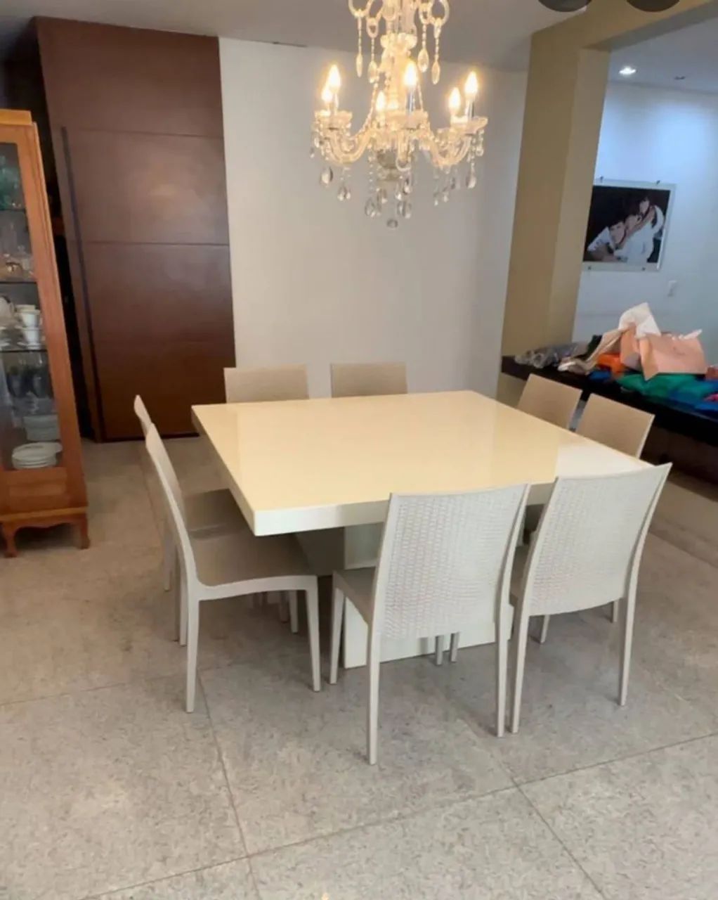 Mesa pedra de ardósia pintada  - Foto 4