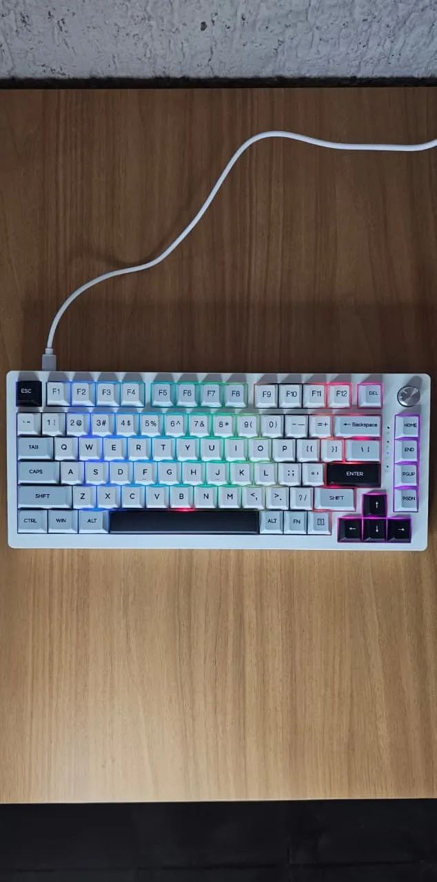 Teclado Mecânico MK 32 Magicago 75% Com Knob - Foto 4
