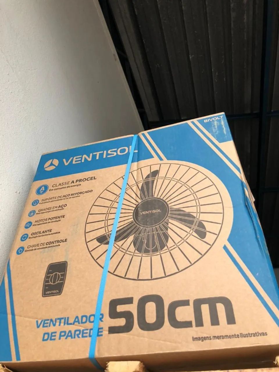  Ventilador de Parede 50Cm Bivolt Ventisol  - Foto 4