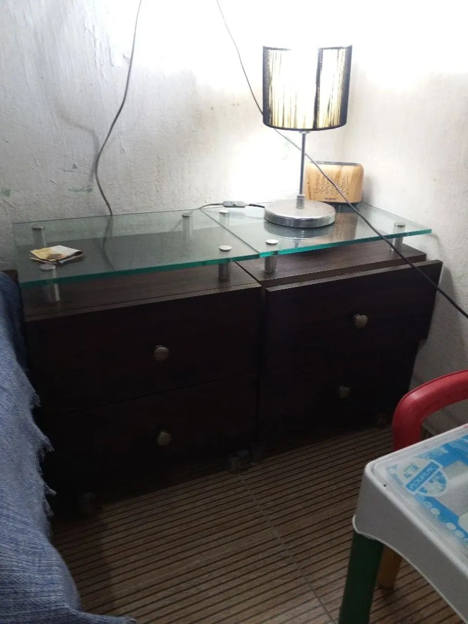 Mesa de cabeceira - 2 unidades