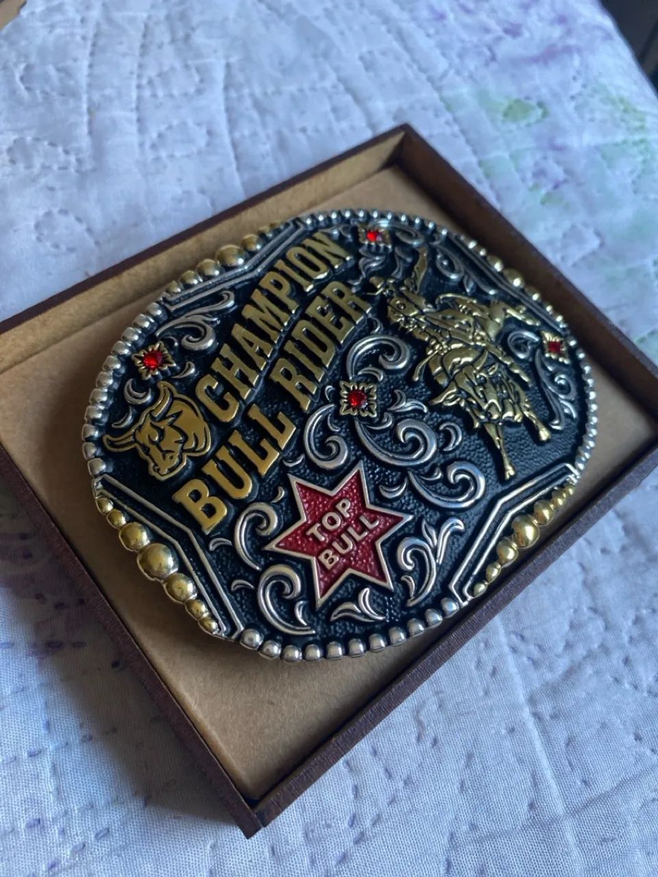 Fivela da champion bull rider  - Foto 2