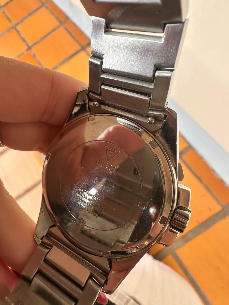 relógio Guess Frontier prateado  - Foto 3