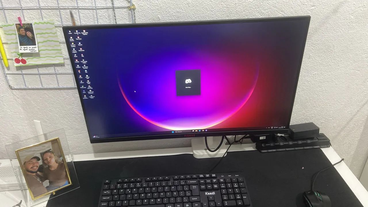MONITOR GAMER - 27 POLEGADAS - 165 Hz - 1MS + SUPORTE ARTICULADO  - Foto 2