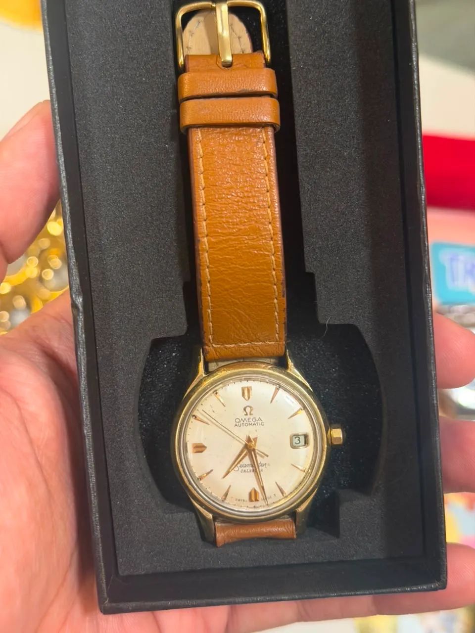 Relógio omega seamaster vintage automático RARIDADE!!! - Foto 4