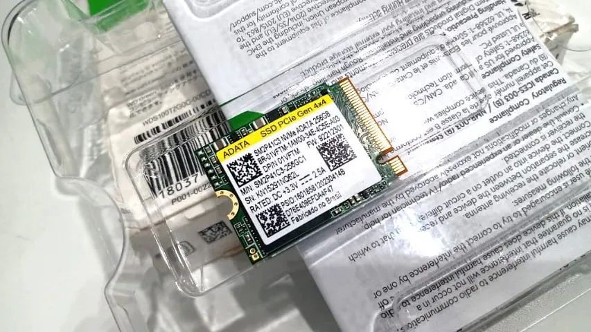 SSD 256GB nvme - Foto 3