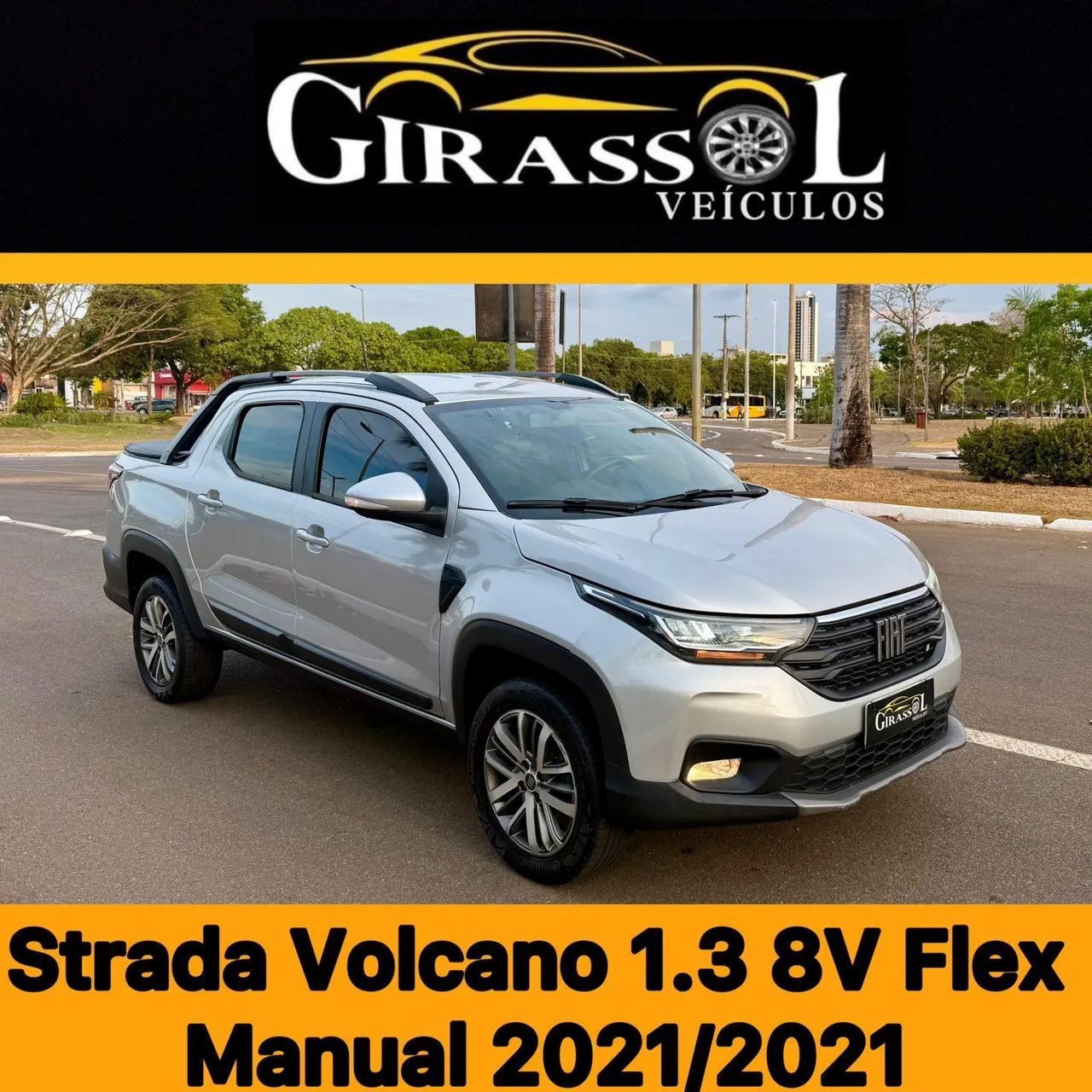 Fiat Strada Volcano 1.3 Flex 8V CD 2021 - Foto 4