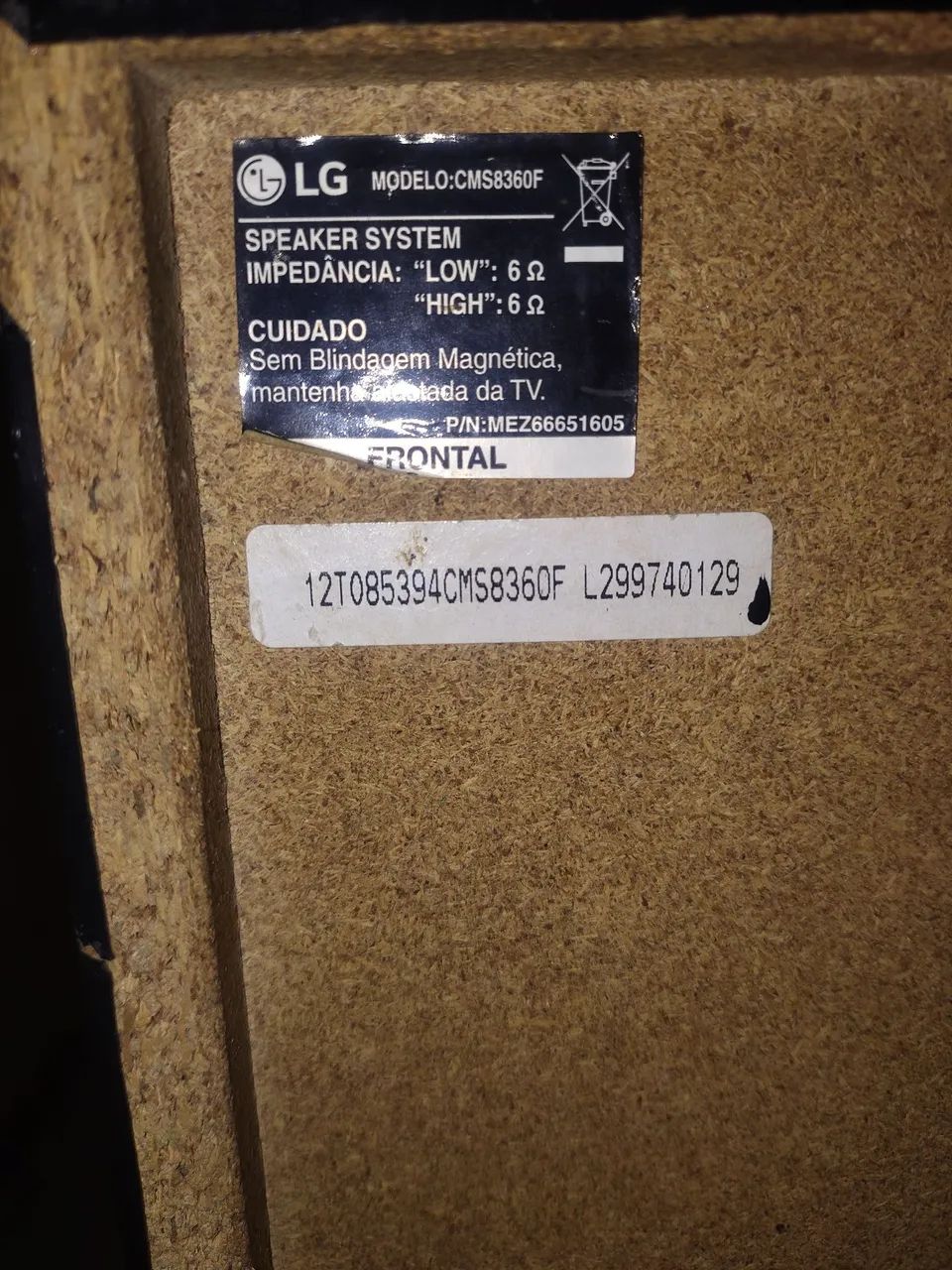 Par de caixa som LG  - Foto 3