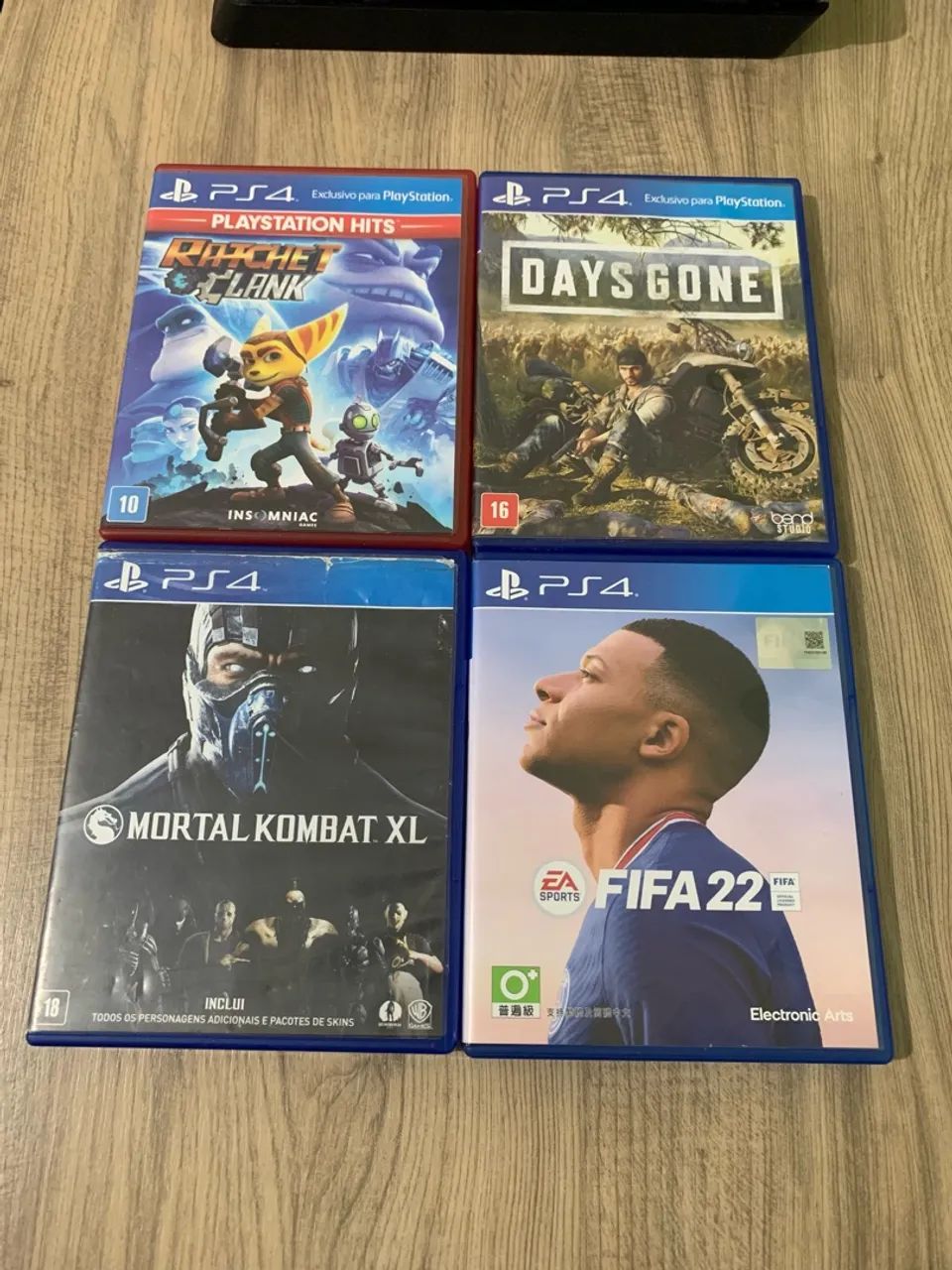PS4 slim + 4 jogos e 1 controle  - Foto 3