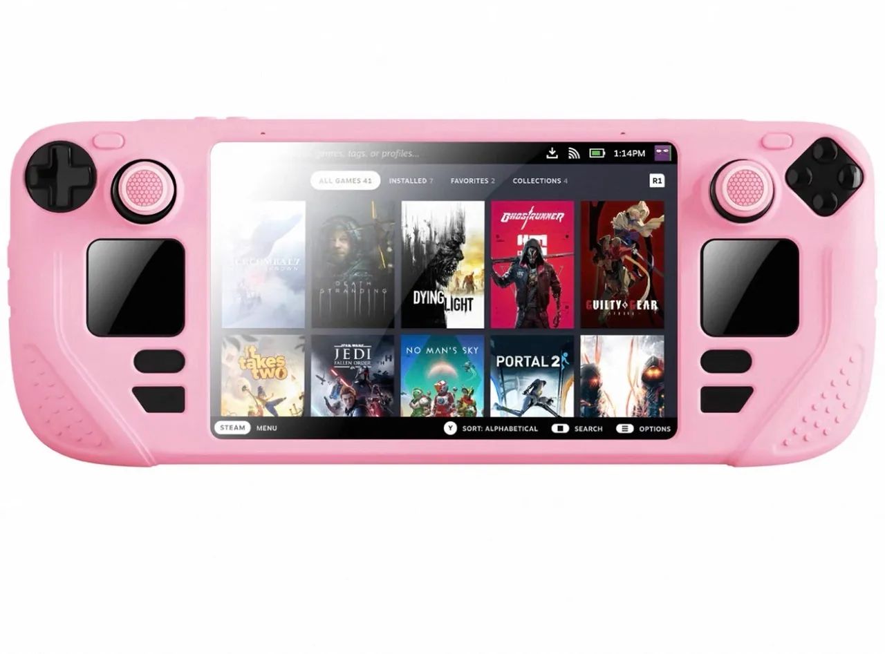 Capa rosa Steam Deck LCD/Oled - Foto 2