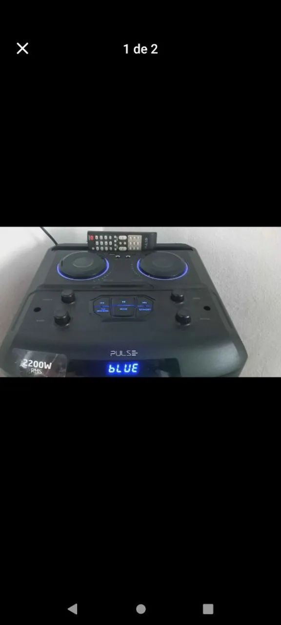 Caixa acústica pulse